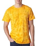 Gildan Tie Dye T-Shirt 83 Crewneck Men's Crystal Tie-Dye Tee