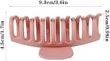FANTESI 6 PCS Hair Claw Clips Big Claw Clips Non Slip Strong Hold 3.6 Inch view 4