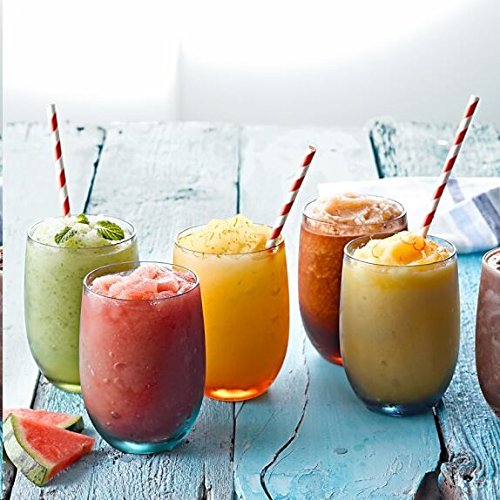 CO-Z Commercial Margarita Machine Slushy Machine Slush Making Machine Tanks Frozen Drink Machine Smoothie Maker Suitable for Commercial Use (500W 2 x 15L Tank)