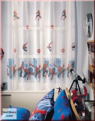 Neu Original Gardine Spiderman Amazon De Kuche Haushalt
