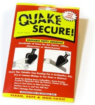 Quake Secure Reusable Putty Adhesive