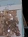 TRLYC 10Pcs 12 by 108-Inch Rose Gold Sequin Tablerunner