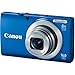 Canon PowerShot A4000 is 16.0 MP Digital Camera with 8X Optical Image Stabilized Zoom 28mm Wide-Angle Lens with 720p HD Video Recording and 3.0-Inch LCD (Blue)