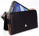 Wristlet Wallet with Detachable Strap and Credit Card Holder for BLU Life View, Life One X (2016) 5.2