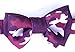 Cutesy Pet | Dog Collar with Adjustable Bow | Purple Camo | Medium | Comfortable and Strongthumb 3