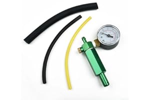 Professional Engine Carburetor Pressure Diagnostic Gauge Tester Kit for Automotive Fuel System Testing Tool with Measurement 