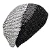 LETHMIK Unique Slouchy Beanie Unisex Mix Knit Skully Hat Ski Cap, Gray, One Size (elastic)