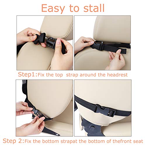 image for HmiL-U Car Seat Back Organizers | with 10