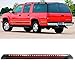 Rear Third 3rd Brake LED Light Center High Mount Stop Light Lamp Replacement for 1992-1999 Suburban Yukon 95-98 Tahoe Cargo Lights (Smoke)