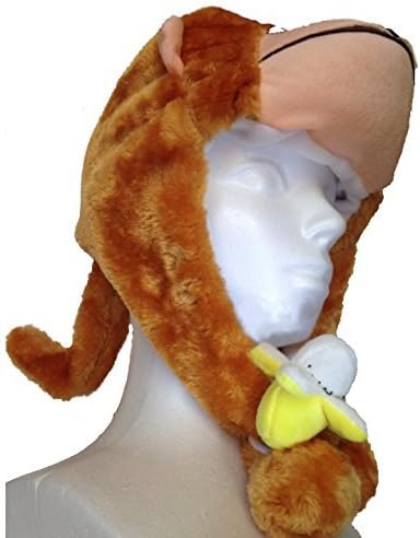 Amazon 動物キャップ おサルかぶりもの コスチューム用小物 51cm 54cm コスプレ 仮装 通販