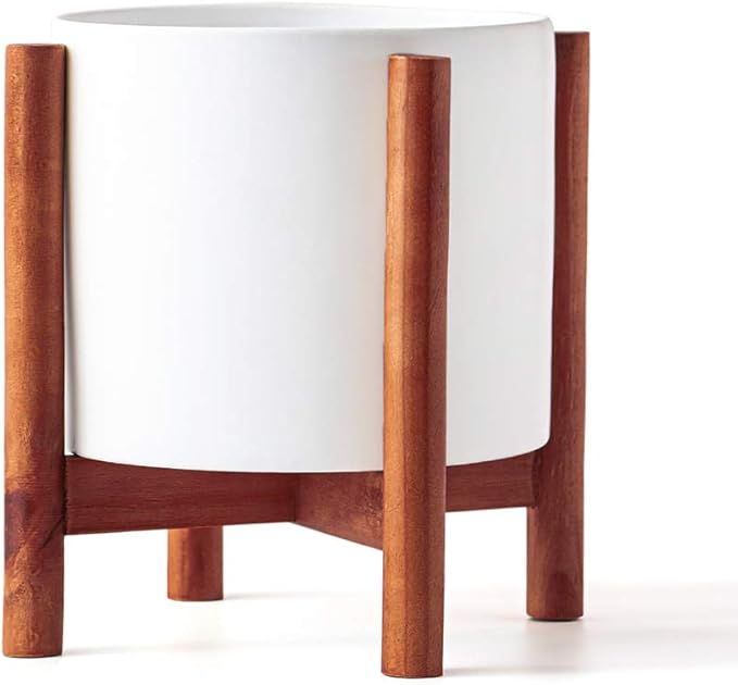 Kimisty 8 Inch Mid Century Modern Ceramic