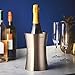 VonShef Wine Bottle Cooler Chiller, Stainless Steel, Double Walled, Stemless Holder - Copper