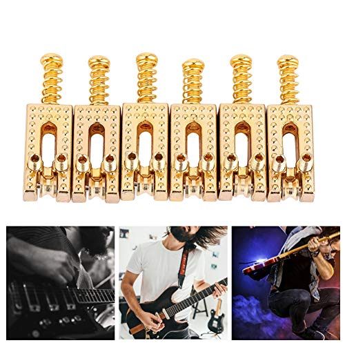 Saddle For Electric Guitar, 6 Roller Bridge Saddles For Fender Strat