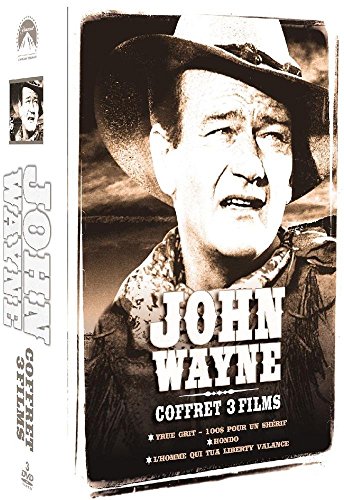 John Wayne - Coffret 3 Films - True Grit, 100 Dollars Pour Un Shérif + Hondo + L'homme Qui Tua Liberty Valance - Pack