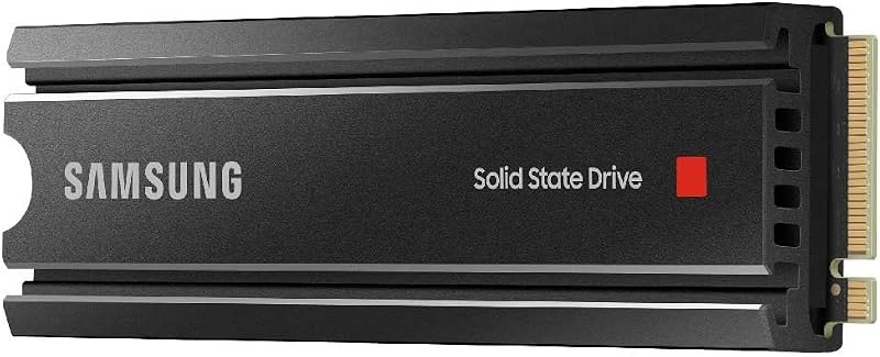 Samsung 980 PRO SSD 1TB Heatsink PCIe Gen 4 NVMe M.2 Internal Drive PS5