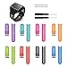 QGHXO Band for Garmin Forerunner 910XT, Soft Silicone Replacement Watch Band Strap for Garmin Forerunner 910XT Sport Watch, Fits 6.0