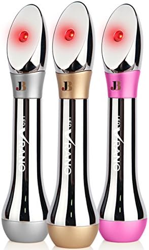 LED VRANG 7 Tools LED VRANG Ion Massager Whitening Lifting Wrinkle care LED Light Therapy Galvanic Ion Vibration Auto Sensor ON/OFF (Pink)