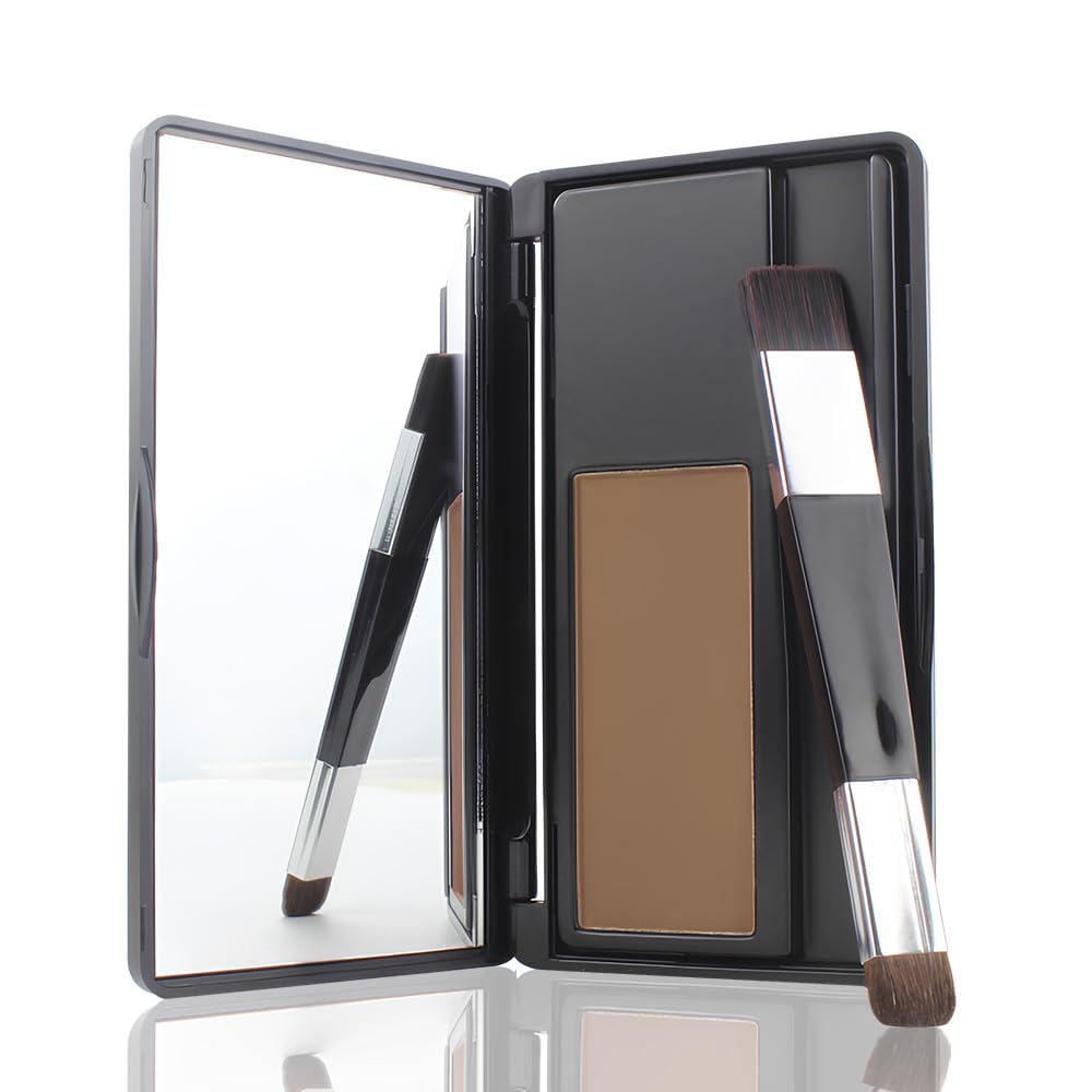 Photo 1 of Root Cover Up – Instant Grey Coverage and Highlight Touch-Up | Water and Sweat Resistant | No mess Award-Winning Formula - Cover Hair Color, Temporary Concealer Powder (Black, 0.28 oz (8 g))