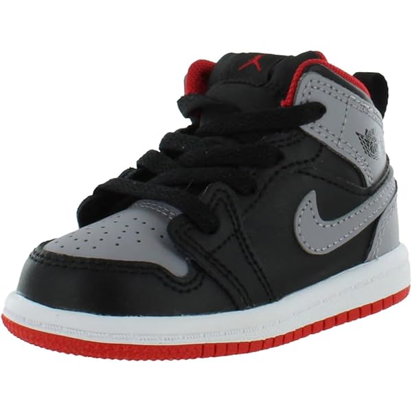 Amazon.com | Jordan Youth Air 1 Mid (GS) 555112 061 Arctic