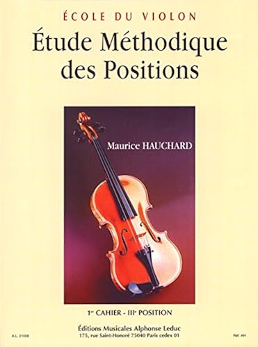 Download Etude méthodique des positions - Volume 1 : 3e position PDF