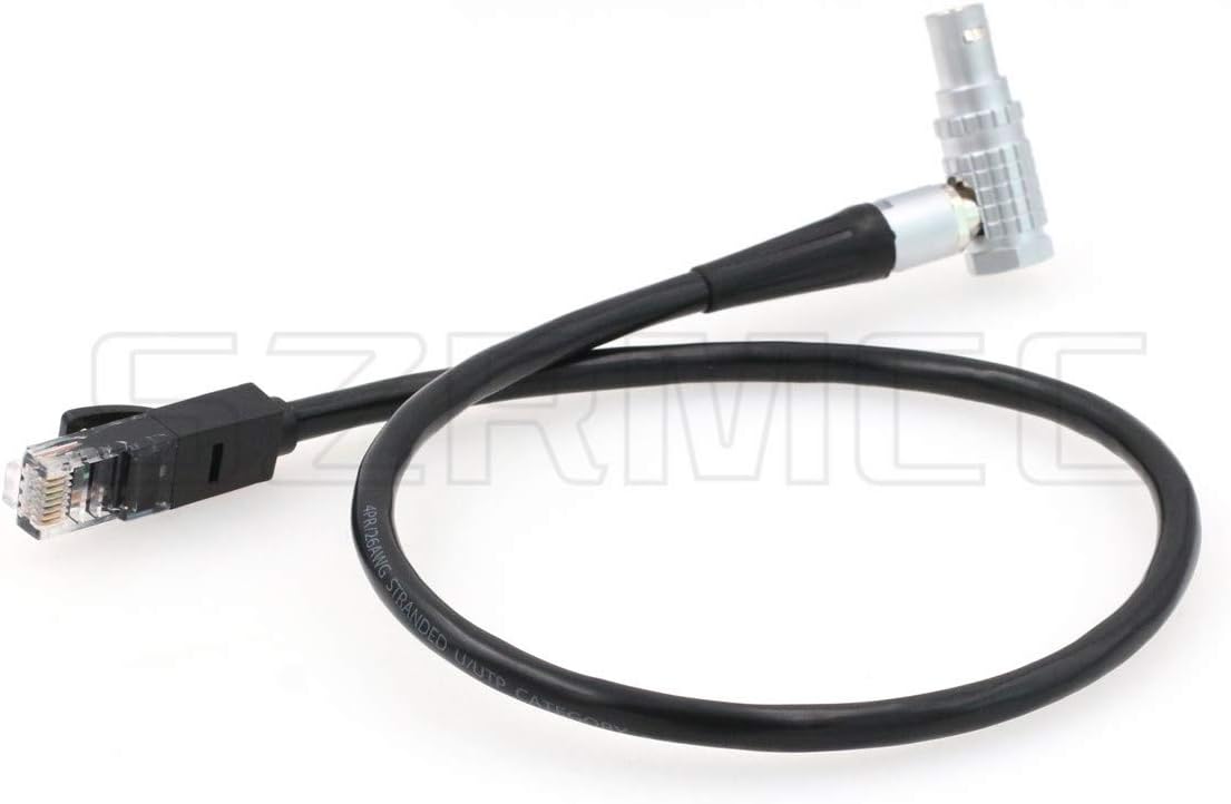 SZRMCC Right Angle 10 Pin to RJ45 Ethernet Cable for ARRI Alexa Mini XT SXT Camera, Right Angle 10Pin - Image 4