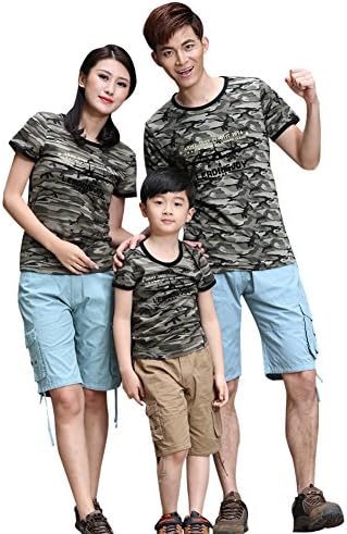 ShanSheng Family suit summer short-sleeved camouflage1324 (WXXL)
