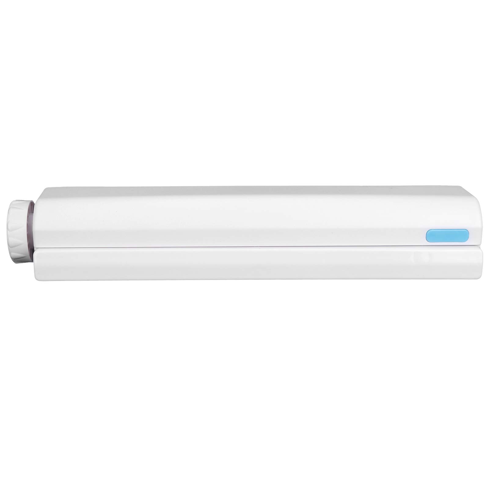 5-Rope Retractable Clothesline, White Automatic Clothes Drying Rack, Flexible Compact Hanger with Punched Mounting Supplies