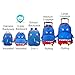 yodo 3-Way Convertible Playful Insulated Kids Lunch Boxes Carry Bag/Preschool Toddler Bag for Boys Girls, with Quick Access front Pouch for Snacks, Shark