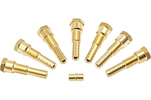 ZSDTRP Carburetor Carb Emulsion Tube Injection Needle Holder Kit Jet for PW-K 21-34 PE Sta-ge Flat-Slide Improved Performance and Fuel Economy (N413-12A00)