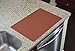 GASARÉ, Set of 2, Extra Large, Thick, Silicone Mats for Kitchen Counter, Heat Resistant Mats, Countertop Protector, Non-Slip, Easy to Clean, 25 x 17 Inches x 1.4mm, Brown