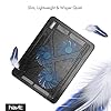 havit Cooling Pad 12"-17" Laptop Cooler with 3 Ultra Quiet Fans, Ergonomic Comfort Notebook Cooler with 2 USB Ports, HV-F2056