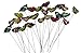 Set of 24 Garden Yard Planter Colorful Whimsical Butterfly Stakes