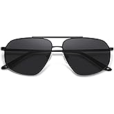 SOJOS Retro Hexagon Aviator Sunglasses for Women Men Trendy Vintage UV400 Protection Shades SJ1200
