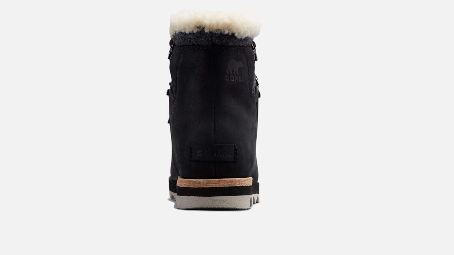 sorel sneakchic black