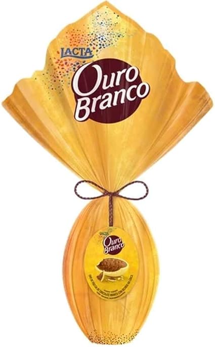 Ovo de Páscoa Lacta Ouro Branco 359g