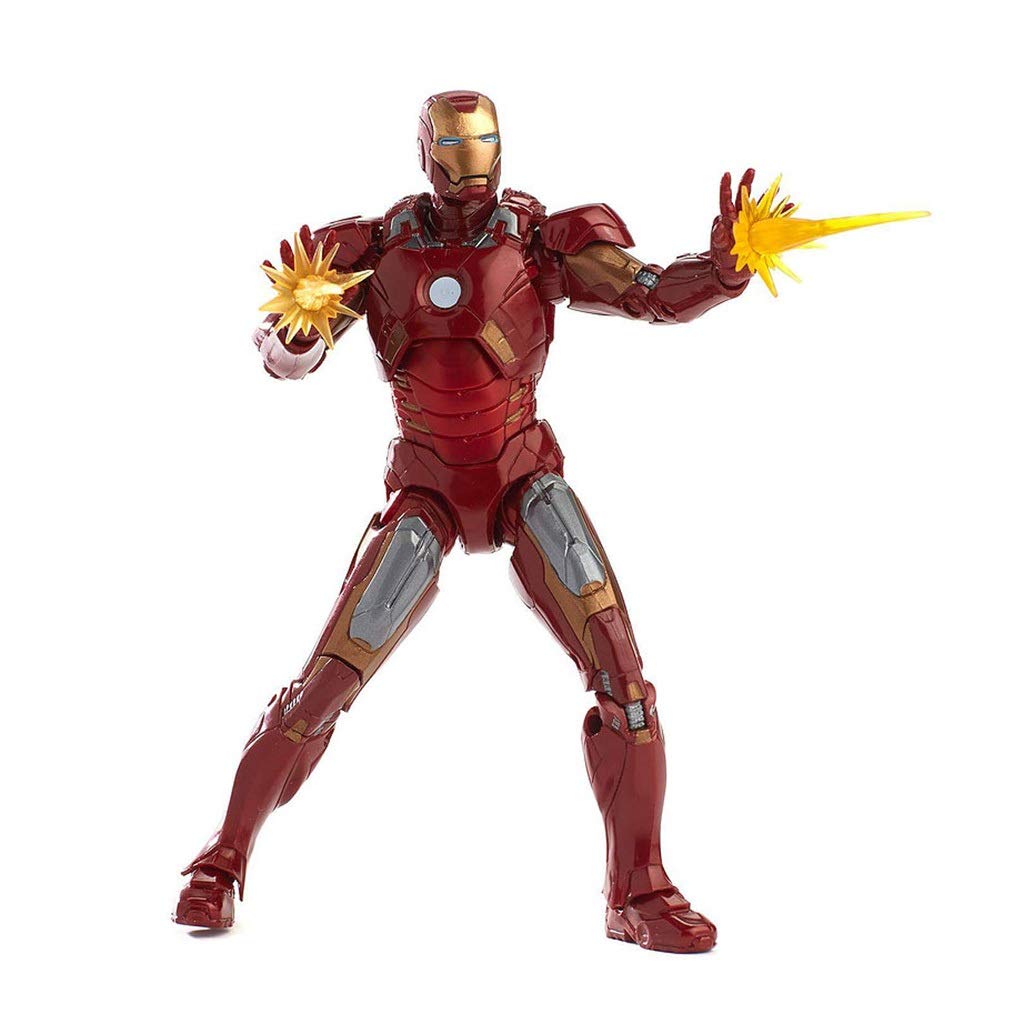 Hybky Iron Man Tony Película Personaje Escultura Acero