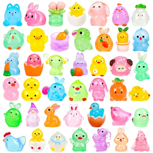 Glow in the Dark Easter Miniatures