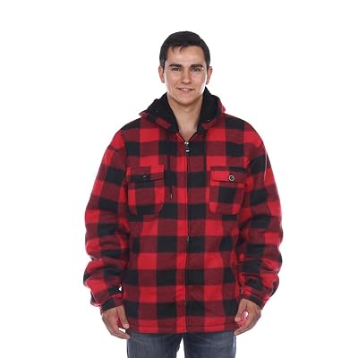 flannel jacket sherpa