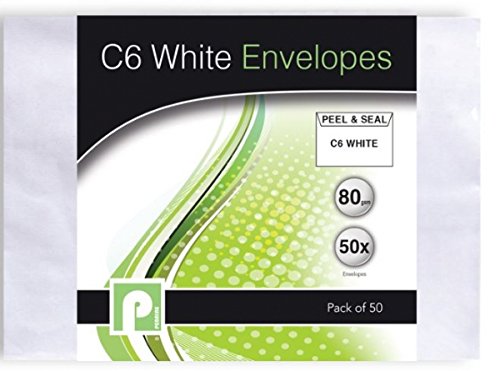Pennine C6 Envelopes - White (Pack of 50)
