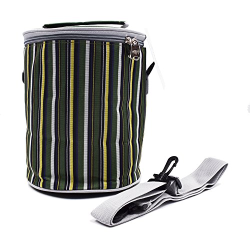 Thermal Cooler Insulated Lunch Bag, WITERY Zipper New Waterproof Nylon Lunch Bag Tote Insulated Thermal/Insulated Cooler Lunch Box Sack Picnic Storage Carry Case Pouch Tote Bag Lunch Kit