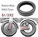 SPEDWHEL Size 8 1/2x 2 Air Tyre for XIAOMI MIJIA M365 Electric Scooter Replacement Tyre Tube 8.5x2 Inflated Spare Tire Replace Tube (Outer Tyre only)