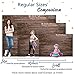 Allenjoy 8x6ft Fabric Brown Wood Backdrops for Newborn Photography Wrinkle Free Rustic Birthday Party Retro Grunge Wooden Floor Picture Wall Baby Shower Still Life Product Background Photo Studio Prop
