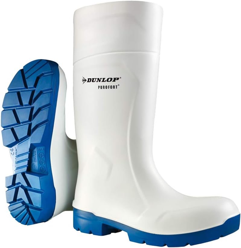 Dunlop Purofort FoodPRO Multigrip Safety Boots White Steel Toe EU41 UK7