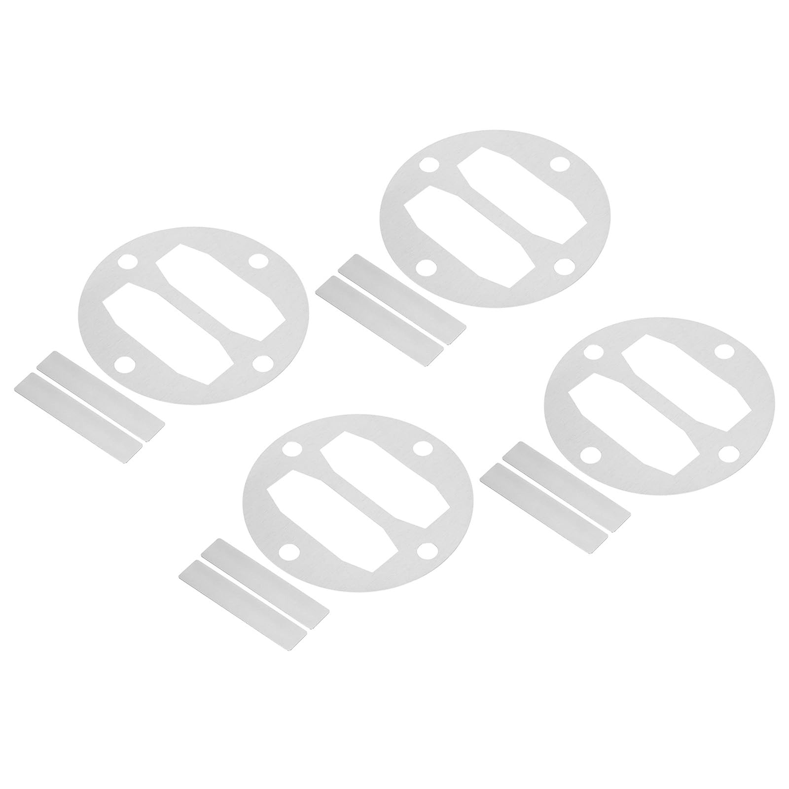 PATIKIL 47mm Head Gasket Kit Reed Valve Replacement, 4 Sets Central Pneumatic Air Compressor Parts