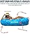 Boha Inflatable Lounger Bag Air Sofa Lounge Hammock and Pool Float, Perfect for Hiking Camping Beach Hangout Music Festivals Pool Parties, The Most Comfortable Air Lounger! (Camo Blue)