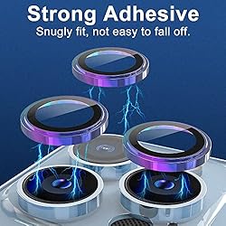 KINGXBAR 3PCS Sapphire Camera Lens Protector for