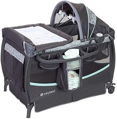 baby trend travel crib