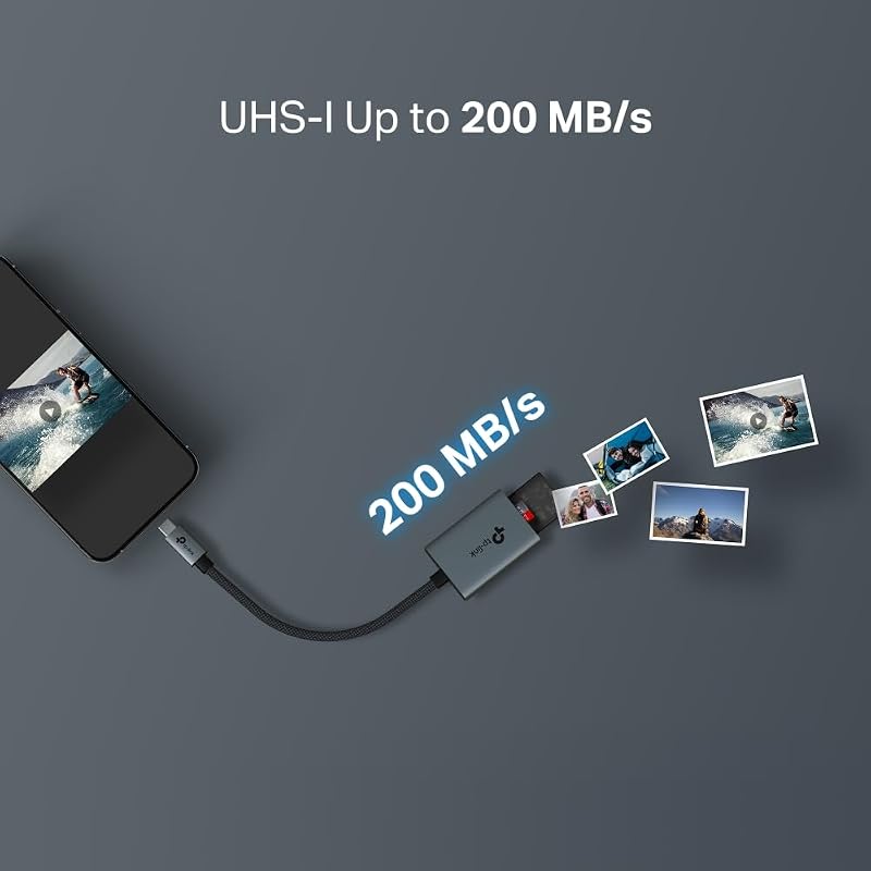 UA430C - Lector de tarjetas USB-C, 5 Gbps, Plug & Play,