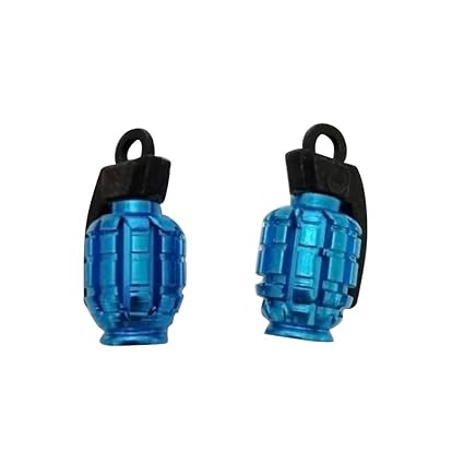 VORCOOL Paar Schrader Stil BMX Aluminiumlegierung Ventilkappen Auto Motorrad Roller Fahrrad MTB BMX Wasserdichte Reifen Luftv