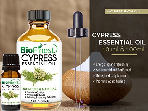 image for BioFinest Cypress Oil - 100% Pure Cypress Essential Oil - Premium Orga